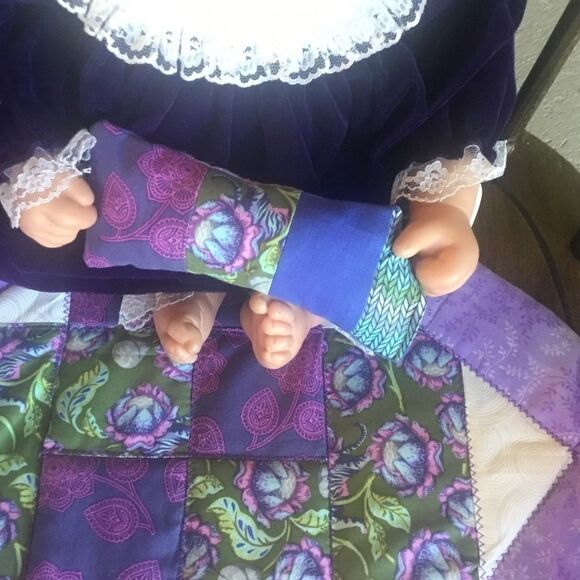 NWOT Handmade Doll Quilt - Picture 3 of 9